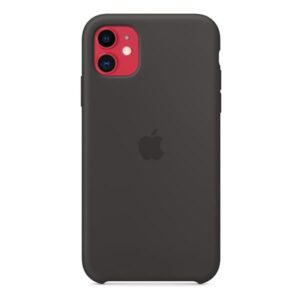Apple Silicone Case Black iPhone 11