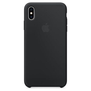 Apple Silicone Case Black For iPhone XS Max