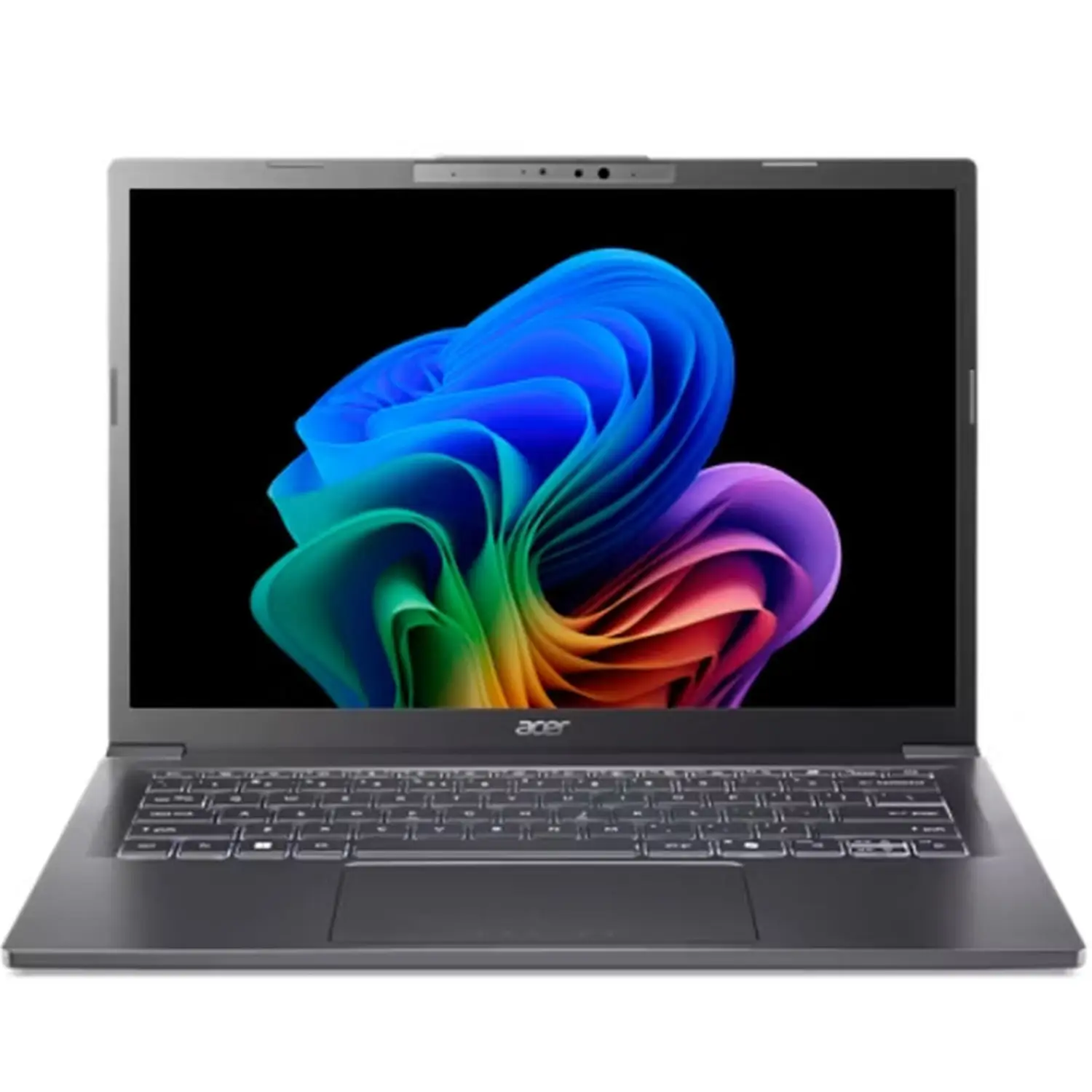 S600971468_1.webp Acer Aspire 14 (2024) Copilot+ PC – 2nd Series / Intel Core Ultra 7-256 / 14inch / 1TB SSD / 16GB RAM / Shared Intel Arc 140V Graphics / Windows 11 Home / English Keyboard / Iron / - Image 1